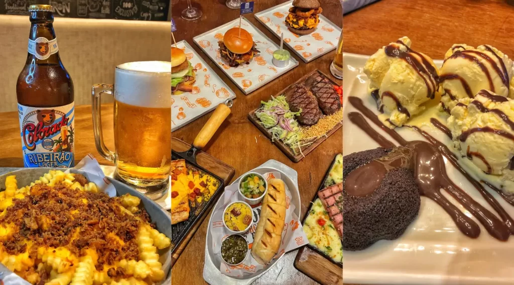 Iron Burguer e Beer - Cardápio