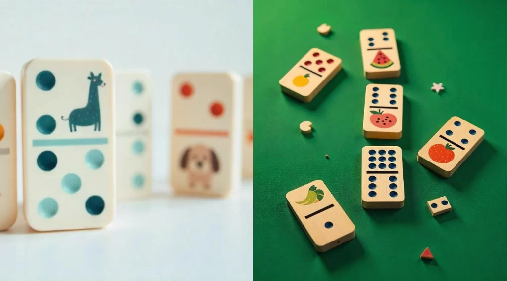 Jogos de Tabuleiro Caseiros - Dominó Personalizado