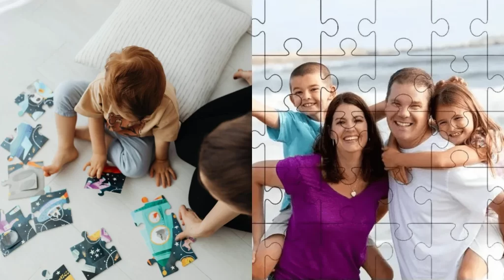 Jogos de Tabuleiro Caseiros - Quebra Cabeça Personalizado