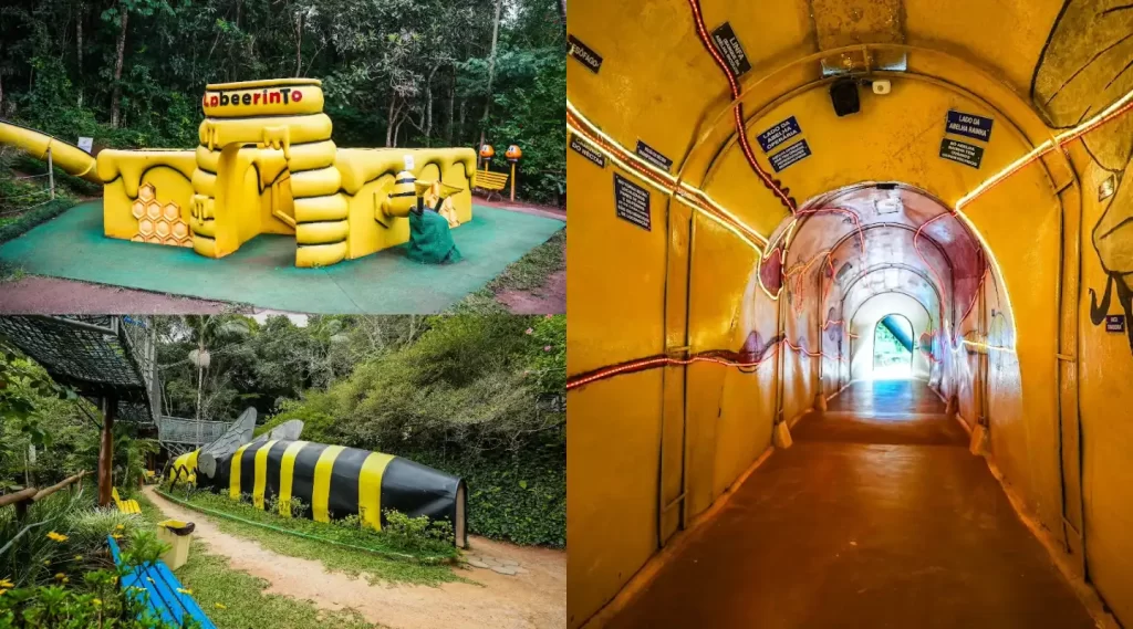 Cidade das Abelhas - Abelha Gigante e Labeerinto