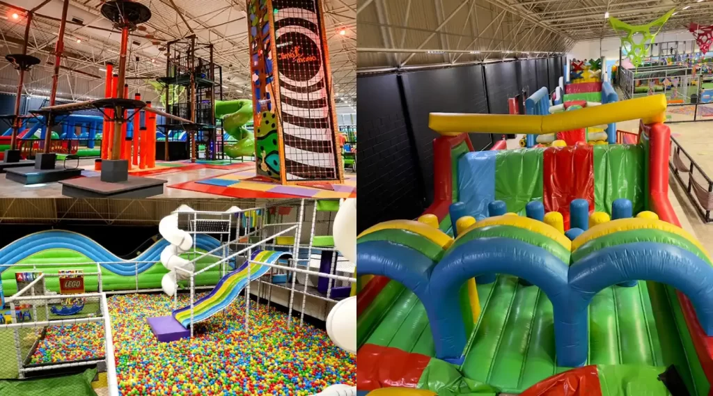 Morumbi Park - Piscina de bolinha gigante, circuito de infláveis e circuito ninja