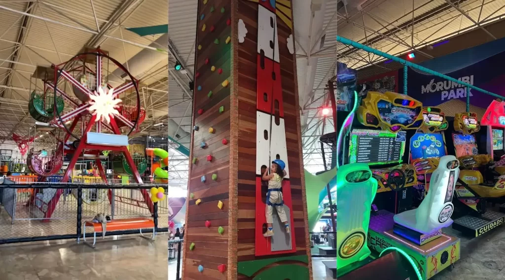 Morumbi Park - Brinquedos, Escalada Radical e Fliperamas