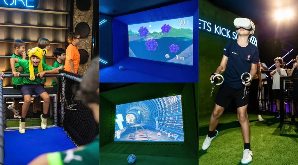 Restaurante Soccer Station - Atrações, Interação e Tecnologia
